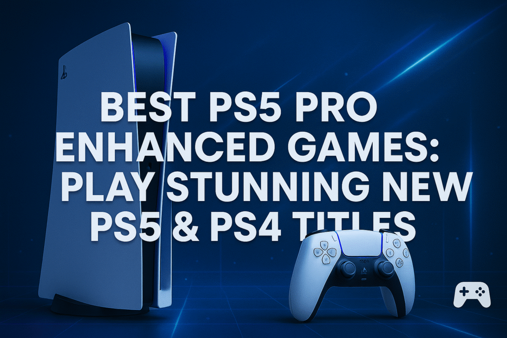 PS5 Pro Enhanced games